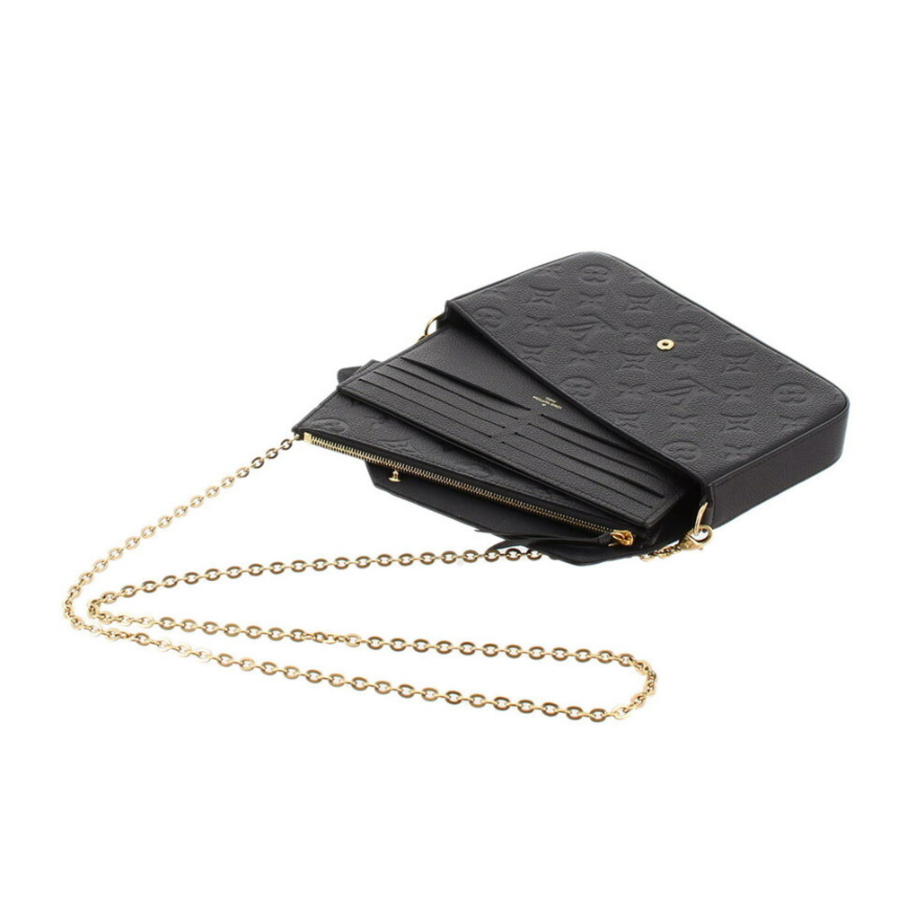 Louis Vuitton Empreinte Pochette Felicie Felice Noir Black Bag View 5